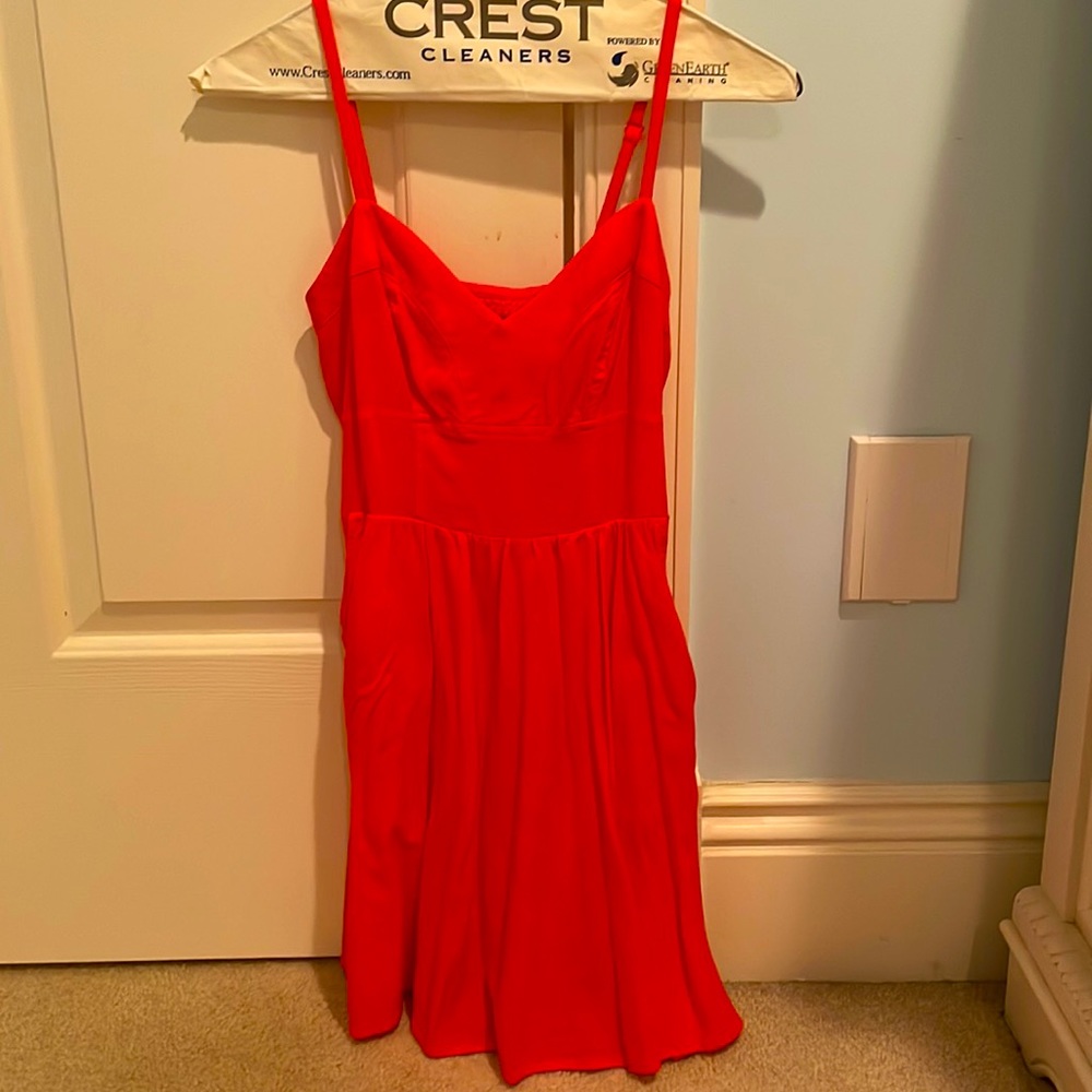 Express orange sundress